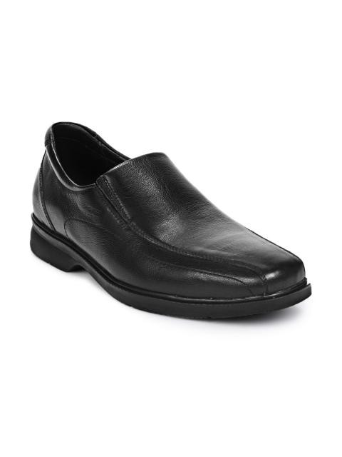 Franco Leone Men Black Formal Shoes