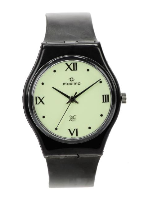 Maxima Men Green Dial Watch