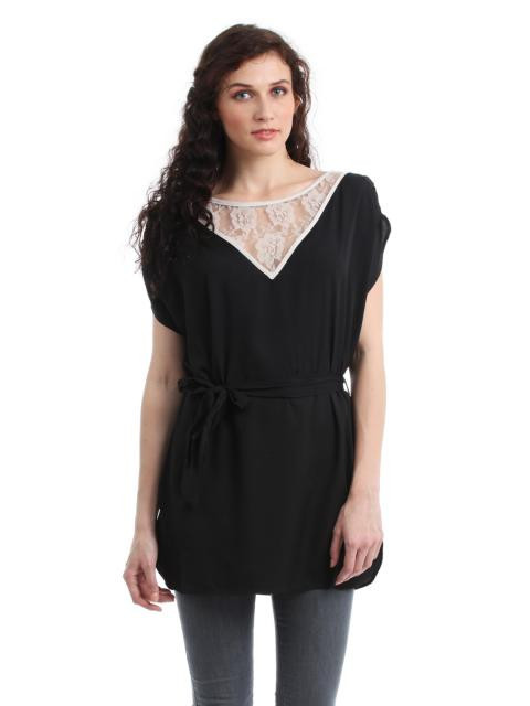 Vero Moda Women Simka Black Top