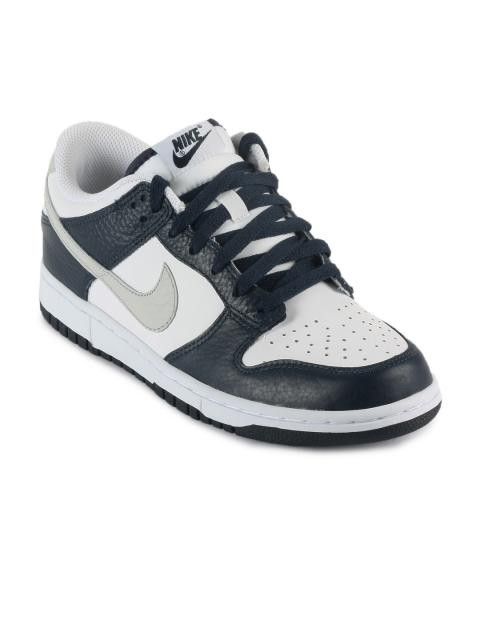 Nike Women White Dunk Low Casual Shoe