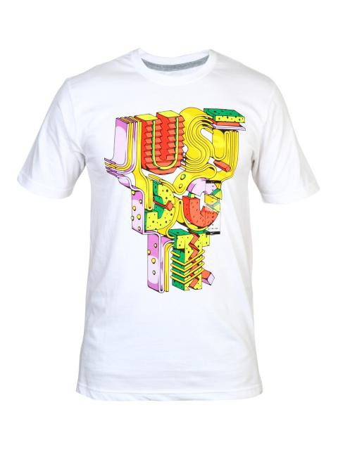 Nike Men's As Stacked White T-shirt