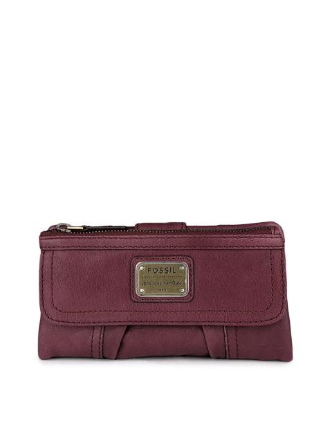 Fossil Women Purple Wallet