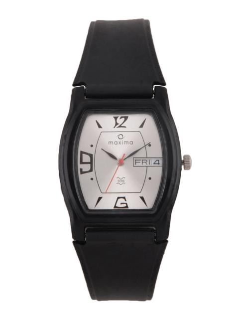 Maxima Men Silver Dial Watch