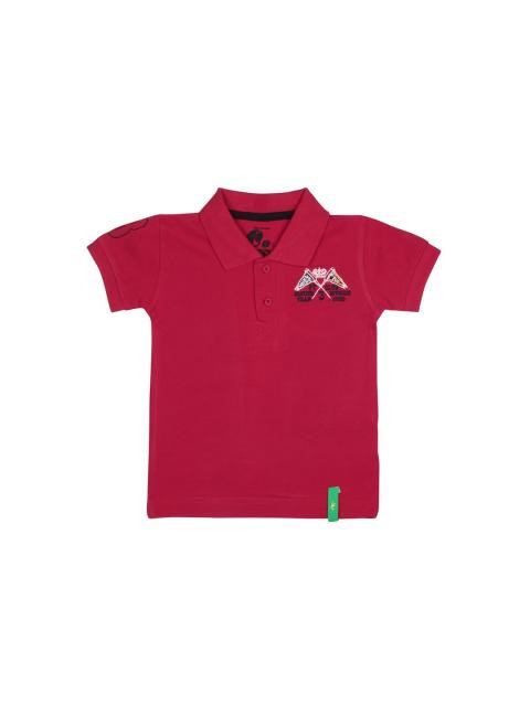 Gini and Jony Boys Polo Red T-Shirt