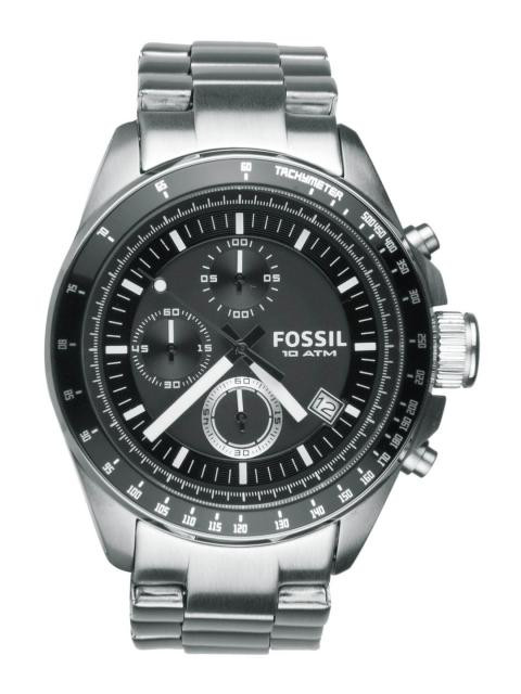 Fossil Men Black Dial Chronograph Watch CH2600