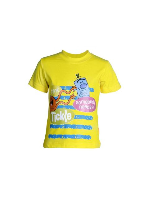 Mr. Men Boys Tickle Yellow T-shirt
