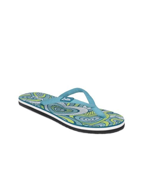Lotto Women Blue Disco Holic Flip Flop