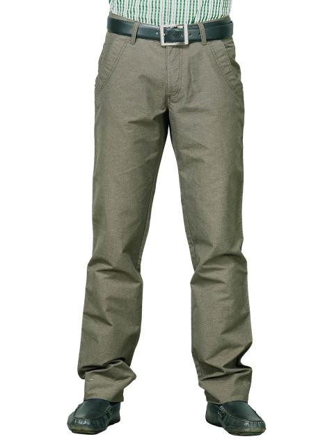 Indigo Nation Men ID Yarn Dyed Olive Trousers