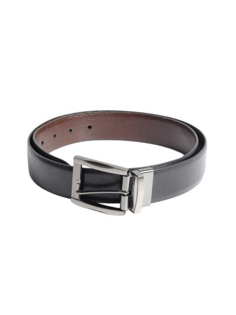 Allen Solly Men Reversible Leather Black & Brown Belt