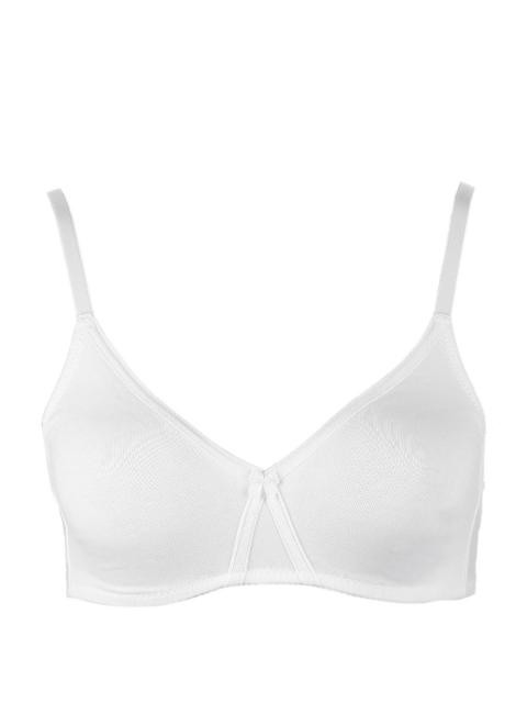Enamor Women Smooth White Bra