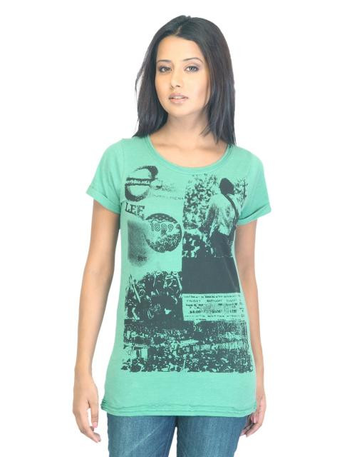 Lee Women Johana Green T-shirt