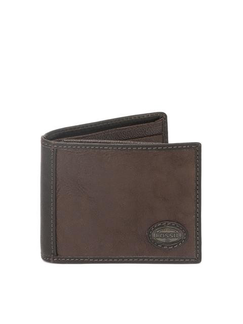 Fossil Men Brown Estate Wallet