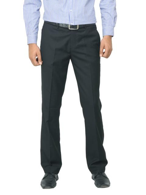 Genesis Men Black Trousers