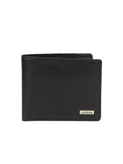 Levitate Men Black Wallet