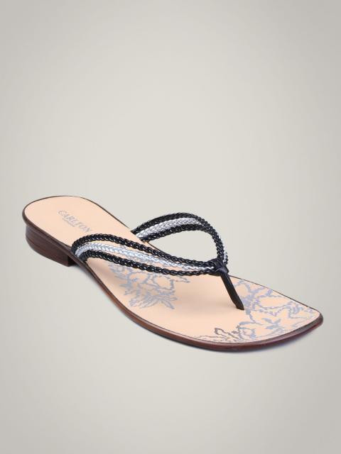 Carlton London Women Contemporary Black Flats