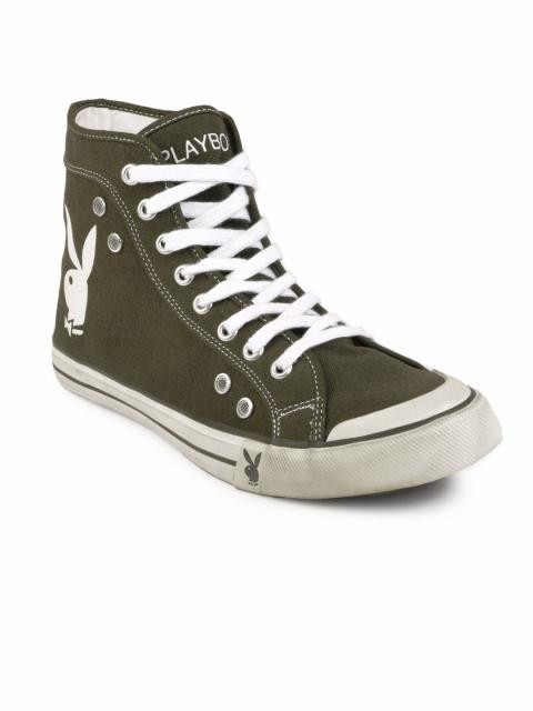 Playboy Men Casual Green Casual Shoes