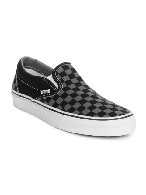 Vans Unisex Classic Slip-On Black Shoes