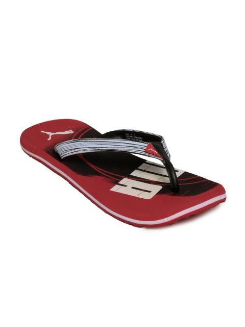 Puma Unisex Jive Red Slippers