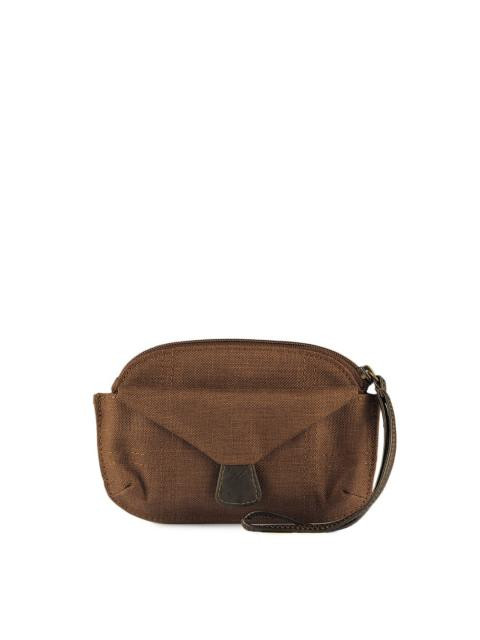 Baggit Women Brown Chakde Lips Mobile Pouch