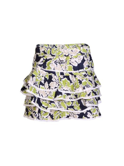 United Colors of Benetton Kids Girls Printed Green Skirt