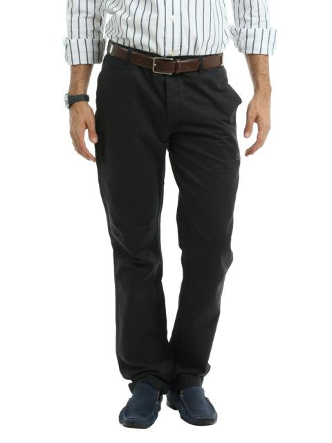 ADIDAS Men Black Trousers