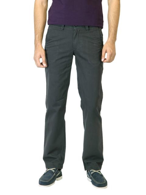 Basics Men Grey Trousers