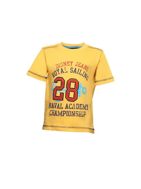 Disney Kids Boy's Yellow Royal Sailing Kidswear