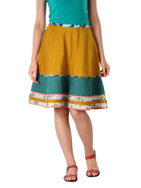 Mineral Women Brown Skirt