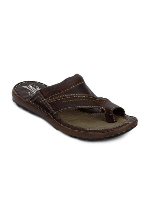 Red Tape Men Casual Brown Sandals