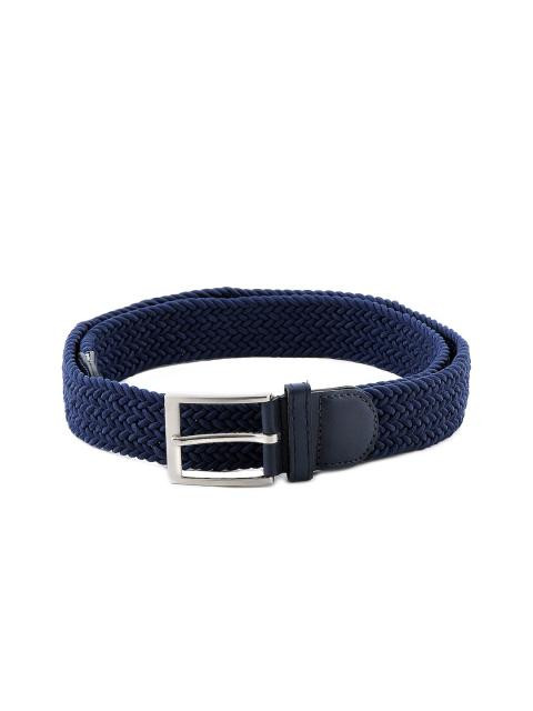 Lino Perros Women Weaved  Navy Blue Belt