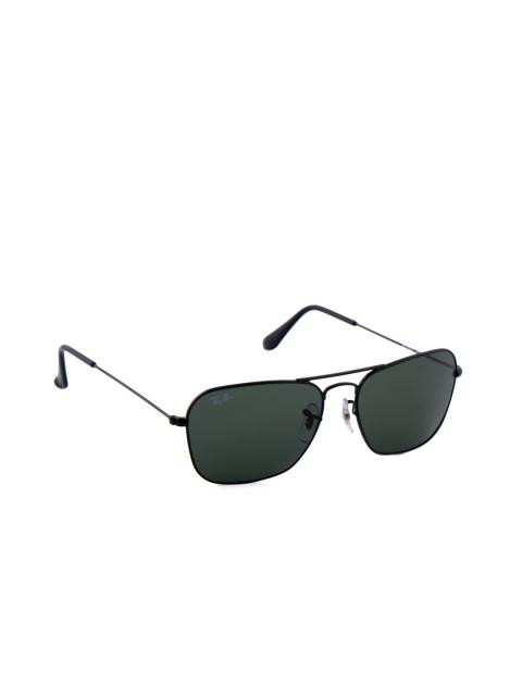 Ray-Ban Men Black Caravan Sunglasses