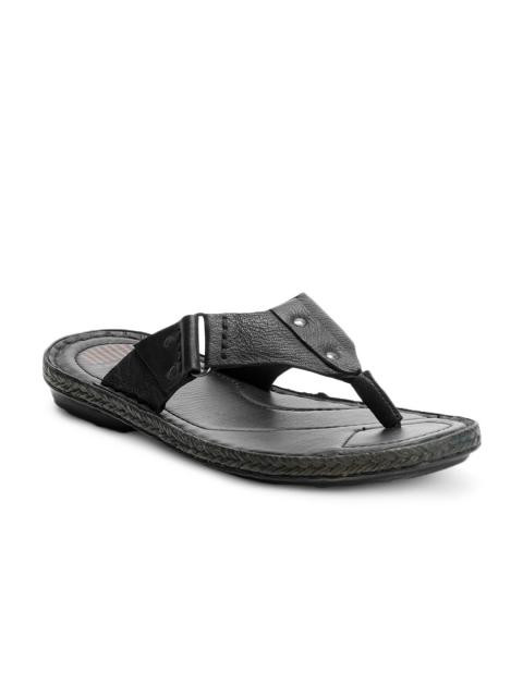 Franco Leone Men Black Sandals