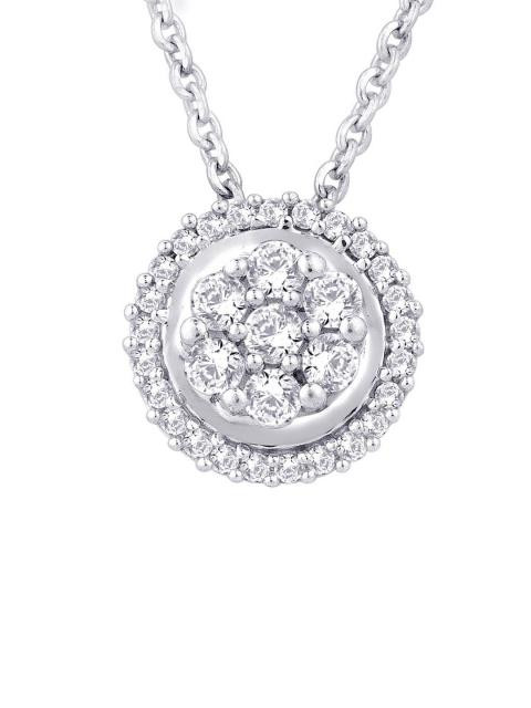 Lucera Women Silver Pendant with Chain