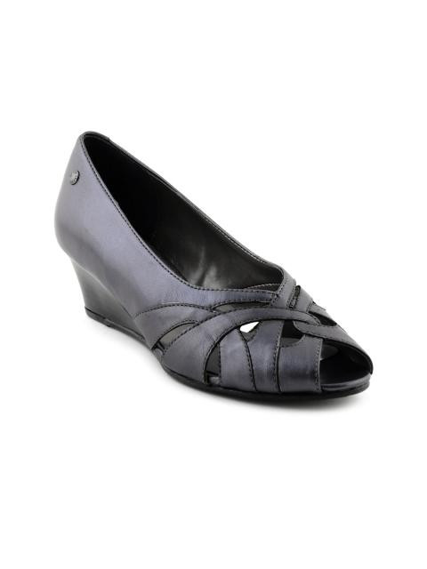 Enroute Women Casual DK.Grey Wedges