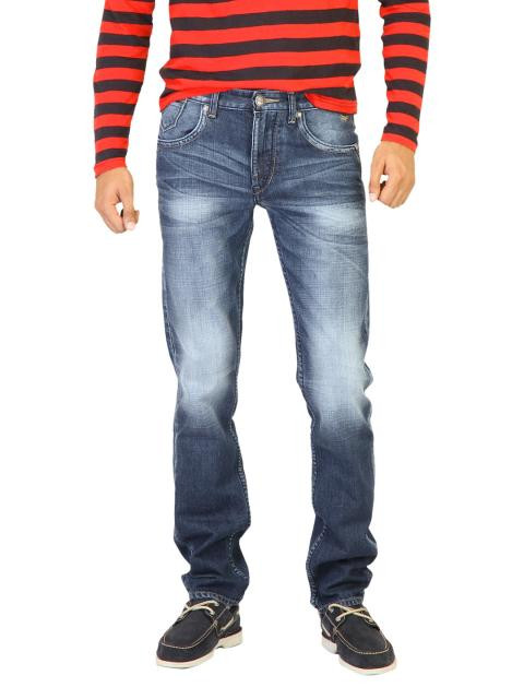 Flying Machine Men Washed Blue Jeans