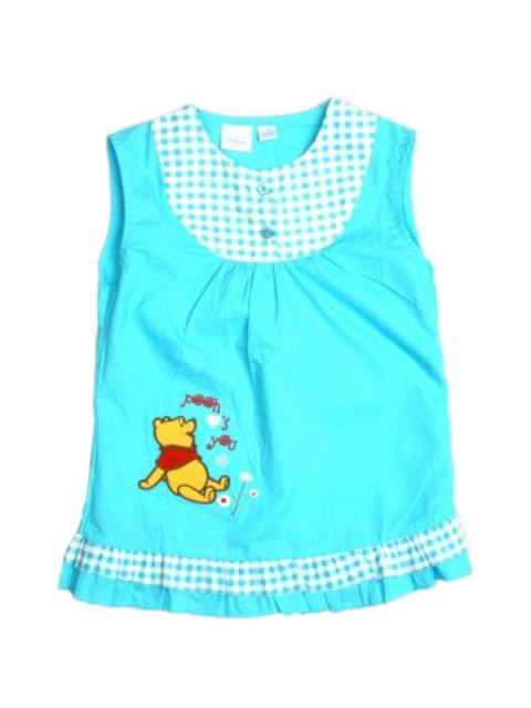 Disney Kids Girl's Blue Pooh Blouse Kidswear
