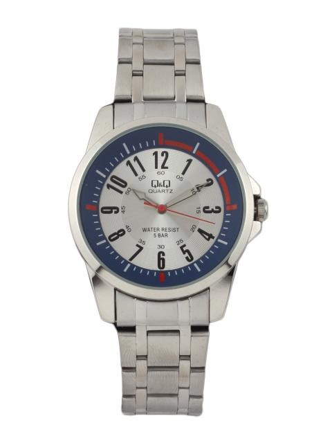 Q&Q Men Steel Dial Watch