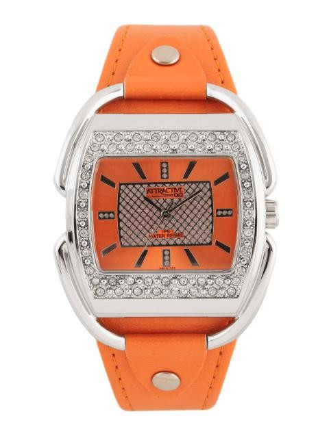 Q&Q Women Orange Watch