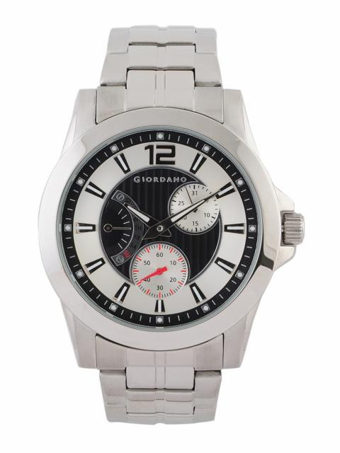 Giordano Men Steel Dial Watch