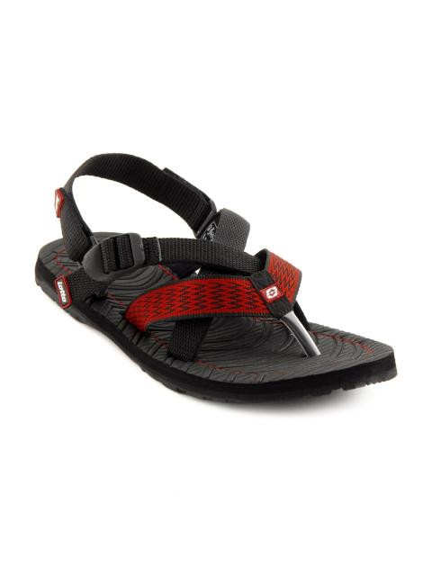 Lotto Men Riot Black Sandals