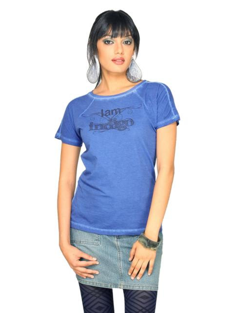 Lee Women's Sylvia Blue Builder T-shirt