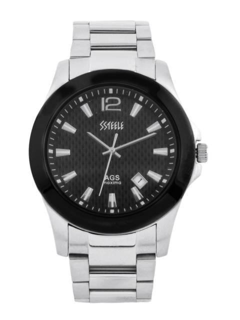 Maxima Men Black Dial Watch
