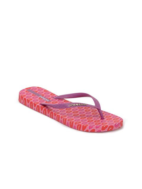 iPanema Women Purple Flip Flops