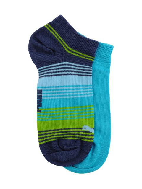 Puma Women Blue Pair of 2 Socks