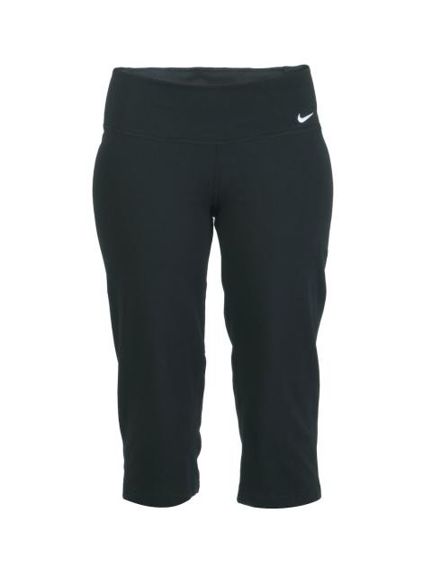 Nike Women Black Sports Capris