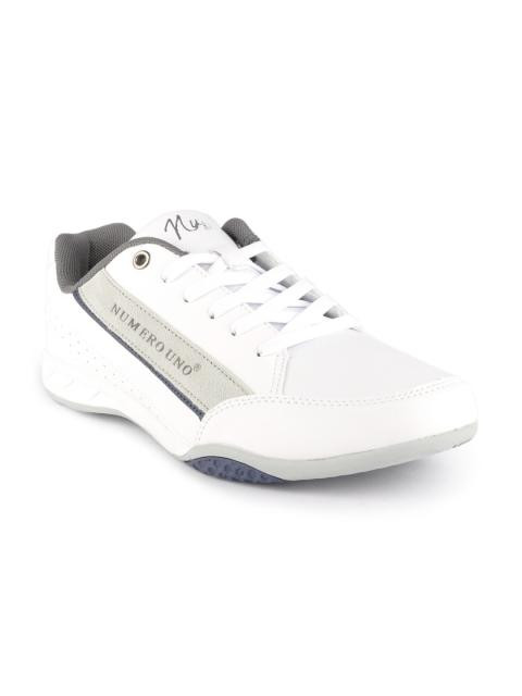 Numero Uno Men White Shoes