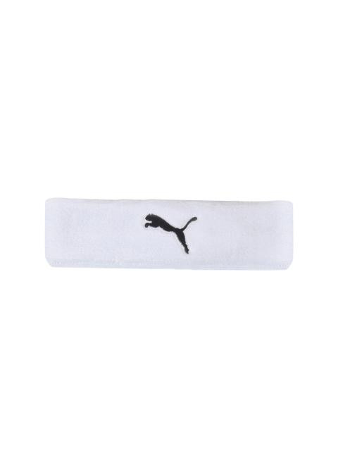Puma Unisex Cat White Headband