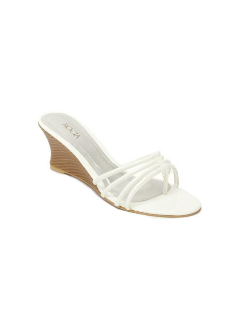Rocia Women White Wedges
