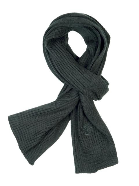 Timberland Men Solid Black Scarves