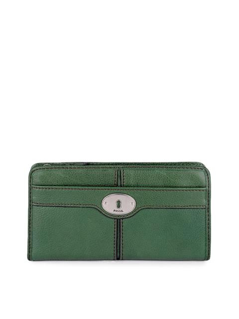 Fossil Women Green Wallet